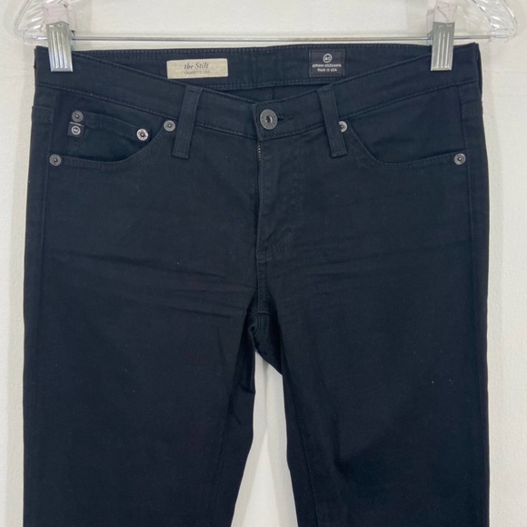 AG The Stilt black cigarette leg jeans - Picture 6 of 10